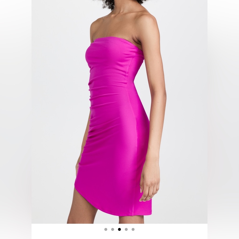 NWT Susana Monaco Gathered Side Tube Dress | Size M - Picture 3 of 9